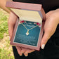 To My Daughter - I Love You | Alluring Beauty Necklace | One-Of-A-Kind Message Card From Mom | NOT SOLD in stores | USA: 2-8 Business Days