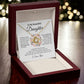 To My Beautiful Daughter - In My Heart | Love Knot Necklace | Unique Message Card | Perfect Valentines Gift | Ladies Jewelry Accessories | NOT SOLD in stores | USA: 2-8 Business Days