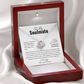 To My Soulmate - Your Last Everything | Love Knot Pendant | Unique Romantic Message Card | Perfect Christmas Gift | Ladies Jewelry Accessories | NOT SOLD in stores | USA: 2-8 Business Days