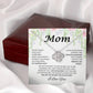 Mom - My Guiding Light | Love Knot Necklace | Unique Message Card | Perfect Valentines Gift | Ladies Jewelry Accessories | NOT SOLD in stores | USA: 2-8 Business Days