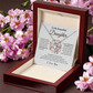 To My Beautiful Daughter - In My Heart | Love Knot Necklace | Unique Message Card | Perfect Valentines Gift | Ladies Jewelry Accessories | NOT SOLD in stores | USA: 2-8 Business Days